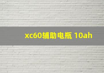 xc60辅助电瓶 10ah